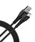 pTron Solero T241 2.4A Type-C Data & Charging USB Cable, Made in India, 480Mbps Data Sync, Durable 1 mUSB Cable for Type-C USB Devices - (Black)