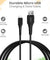 pTron Solero M241 2.4A Micro USB Data & Charging Cable, Made in India, 480Mbps Data Sync, Durable 1 m USB Cable for Micro USB Devices - (Black)