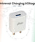 pTron Volta 12W Single USB Smart Charger with 2.4A Micro USB 1-Meter Cable, Made in India, BIS Certified Fast Charging Power Adaptor - (White)