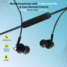 PTron Pride Evo Wired In-Ear Earphone With Mic (Black)