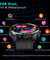 pTron Force X11s Bluetooth Calling Smartwatch with 3.3 cm Full Touch Color Display, Real 24/7 Heart Rate Tracking, Multiple Watch Faces, 7Days Runtime, Health/Fitness Trackers & IP68 Waterproof (Black)