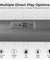 pTron Fusion Evo V2 10W Wireless Bluetooth Soundbar (Grey)
