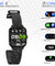pTron Force X10 Bluetooth Calling Smartwatch with 4.3 cm Full Touch Color Display, Real Heart Rate Monitor, SpO2, Multiple Watch Faces, 5 Days Runtime, Health/Fitness Trackers & IP68 Waterproof (Black)