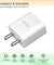 pTron Volta FC15 20W Fast PD/Type-C & USB Charger Adapter with Type-C 1M USB Cable, Auto-detect Technology, Multi-Layer Protection, iPhone & Android Compatibility, Made in India Adaptor (White)