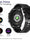pTron Force X11P Bluetooth Calling Smartwatch with 3.3 cm Full Touch Display, Heart Rate Tracking, SpO2, 100s of Watch Faces, 5 Days Runtime, Fitness Trackers & IP68 Waterproof (Black)