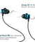 pTron Boom Buddy in-Ear Wired Earphones with Mic, Type-C Audio Connector, Immersive Stereo Sound with Deep Bass, 14mm Large Dynamic Drivers & 1.2M Nylon Braided Cable (Blue/Black)