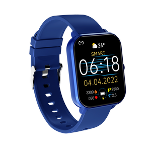 pTron Pulsefit Pro Bluetooth Calling Fitness Smartwatch (Blue)