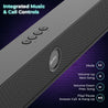 pTron Musicbot Evo with 10Hrs Playtime, Punchy Bass & Aux Port 10 W Bluetooth Soundbar  (Black)