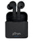 pTron Bassbuds Vista in-Ear True Wireless Bluetooth 5.1 Headphones with Deep Bass, IPX4 Water/Sweat Resistant, Passive Noise Cancelation, Voice Assistance & Earbuds with Built-in HD Mic - (Black)
