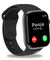 pTron Pulsefit P61 4.6 cm Full Touch Display Bluetooth Calling Fitness Smartwatch (Black)