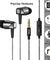 PTron Pride In-Ear Headphone With Noise Cancellation For All Smartphones (Black/Nickel)