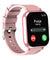pTron Pulsefit P61+ 4.6 cm Full Touch Display Bluetooth Calling Fitness Smartwatch (Pink)