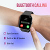 pTron Pulsefit P61+ 1.85 inches Full Touch Display Bluetooth Calling Fitness Smartwatch (Black)