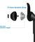 PTron Avento Sport Bluetooth Headphones in-Ear Wireless Earphones with Mic (Black)