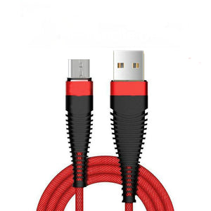 PTron Gravita 2A Usb To Micro Usb Cable Charging Cable For All Android Smartphones Red