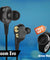 Buy PTron Boom Evo 4D Wired Headphone With Mic ,Get DaZon Arrow Stylish Sports Silicon Wrist Watch
