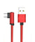 PTron Solero Lite 2A Data Cable L Shape Charging Cable For Android Smartphones (Red)