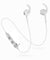 PTron Avento Sport Bluetooth Headphones in-Ear Wireless Earphones with Mic (White)