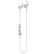 PTron Avento Sport Bluetooth Headphones in-Ear Wireless Earphones with Mic (White)